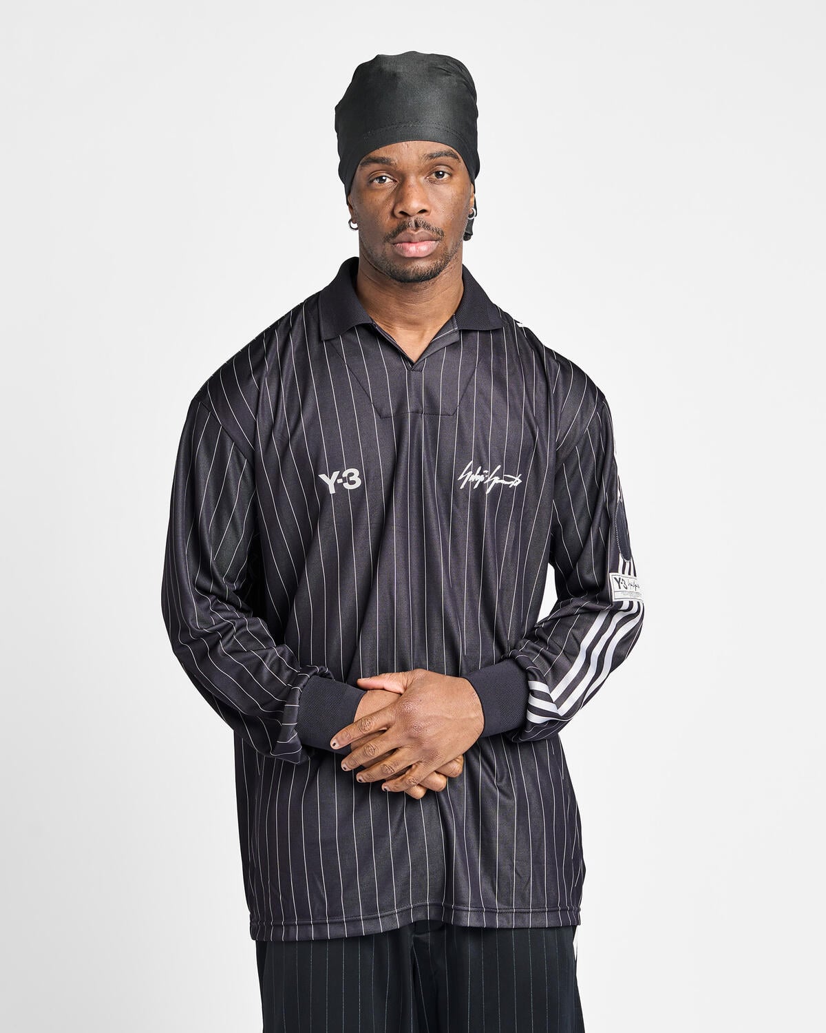 Y-3 Elite 5 Football Long Sleeve Tee 'Zinedine Zidane' | KS7574